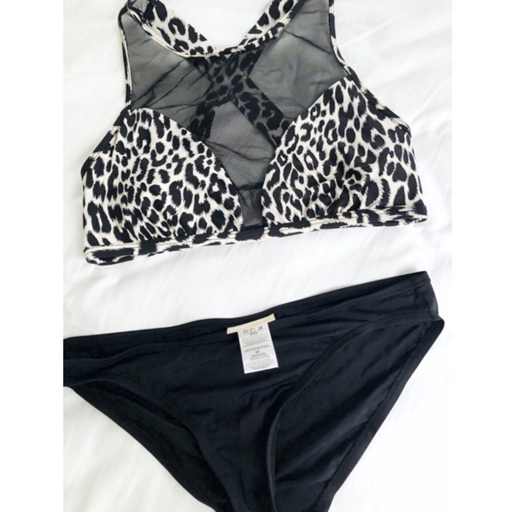Leopard Bathing Suit Top